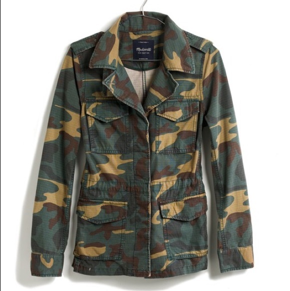 madewell camo jacket